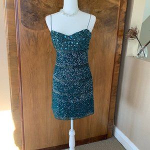 Green Sequin Dress